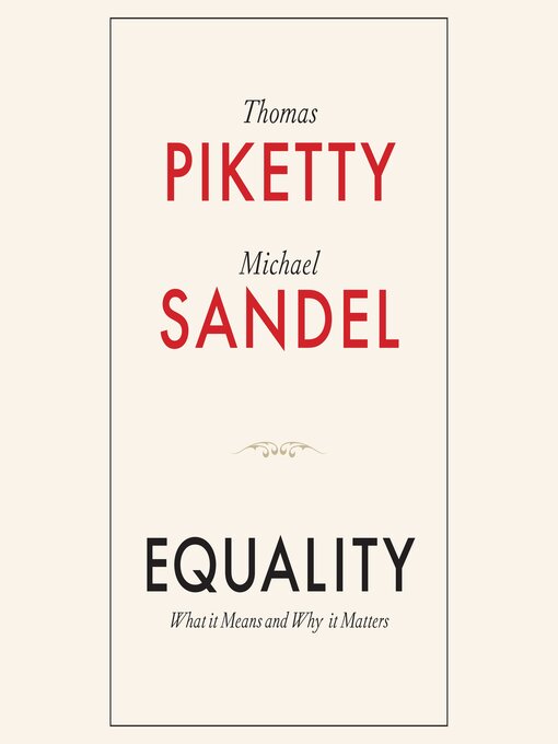 Cover image for Equality